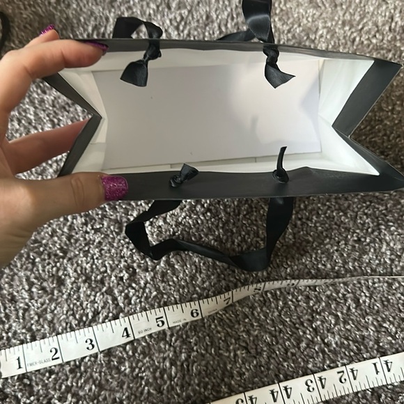 Victoria's Secret Pink and Black Signature Gift Bag - Picture 3 of 7